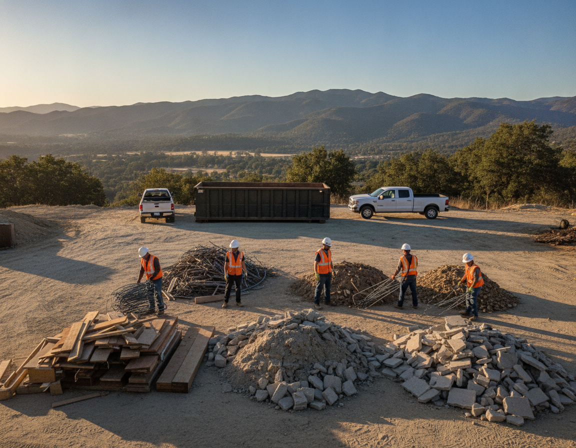 Construction Site Cleanup Near Ojai